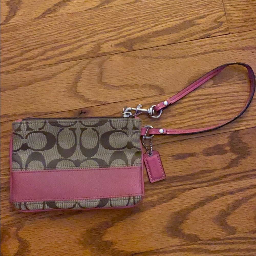 Coach wristlet